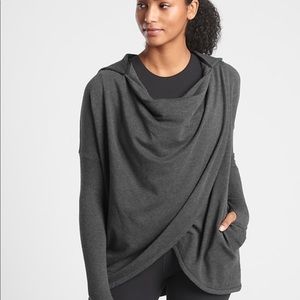 Athleta Purana Wrap Sweatshirt